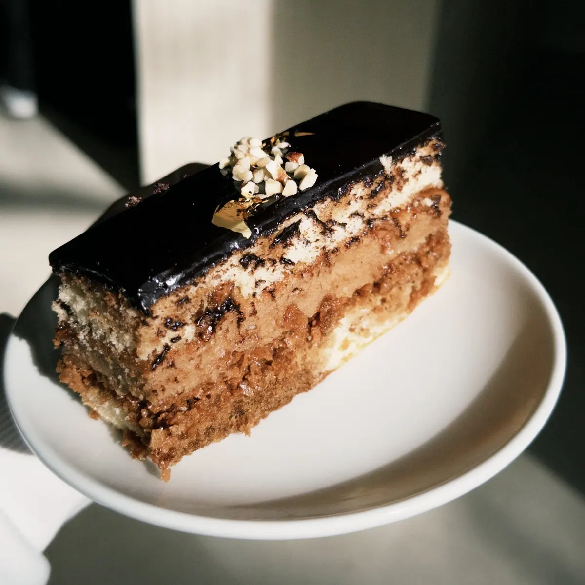 1. Ptyś popcorn 2. Ekler karmelowy 3. Opera 4. Panna Cotta truskawkowa Słodka jesień w @buvette_lodz