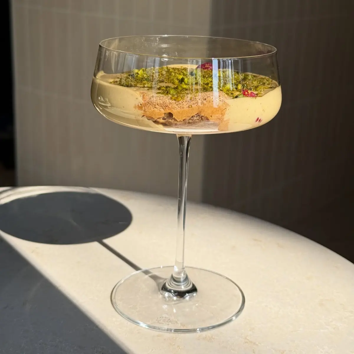 Tiramisu pistacjowe